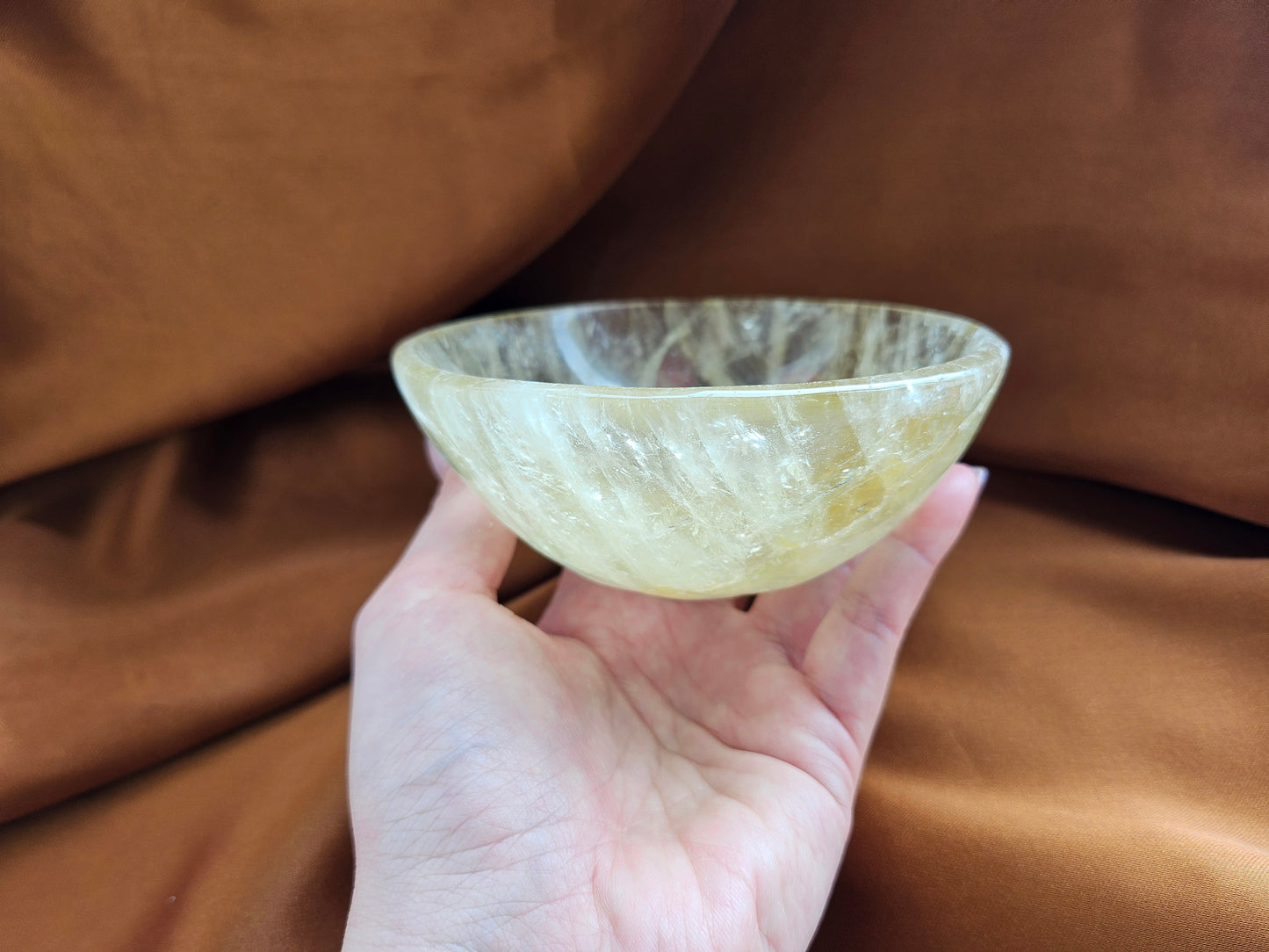 Citrine Crystal Bowl