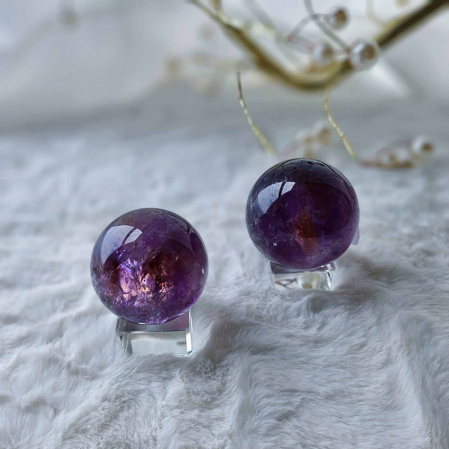 Ametrine Sphere