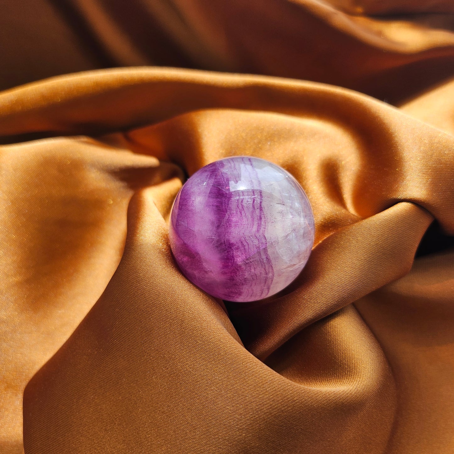 Purple Fluorite Sphere