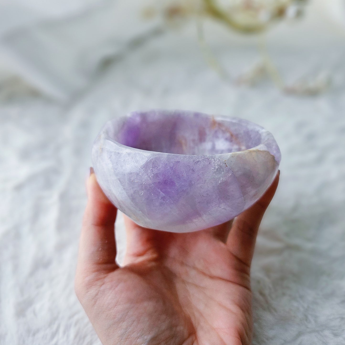 Ametrine Crystal Bowl