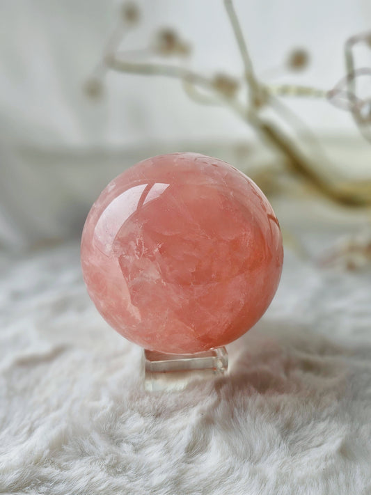 Rose Quartz Sphere