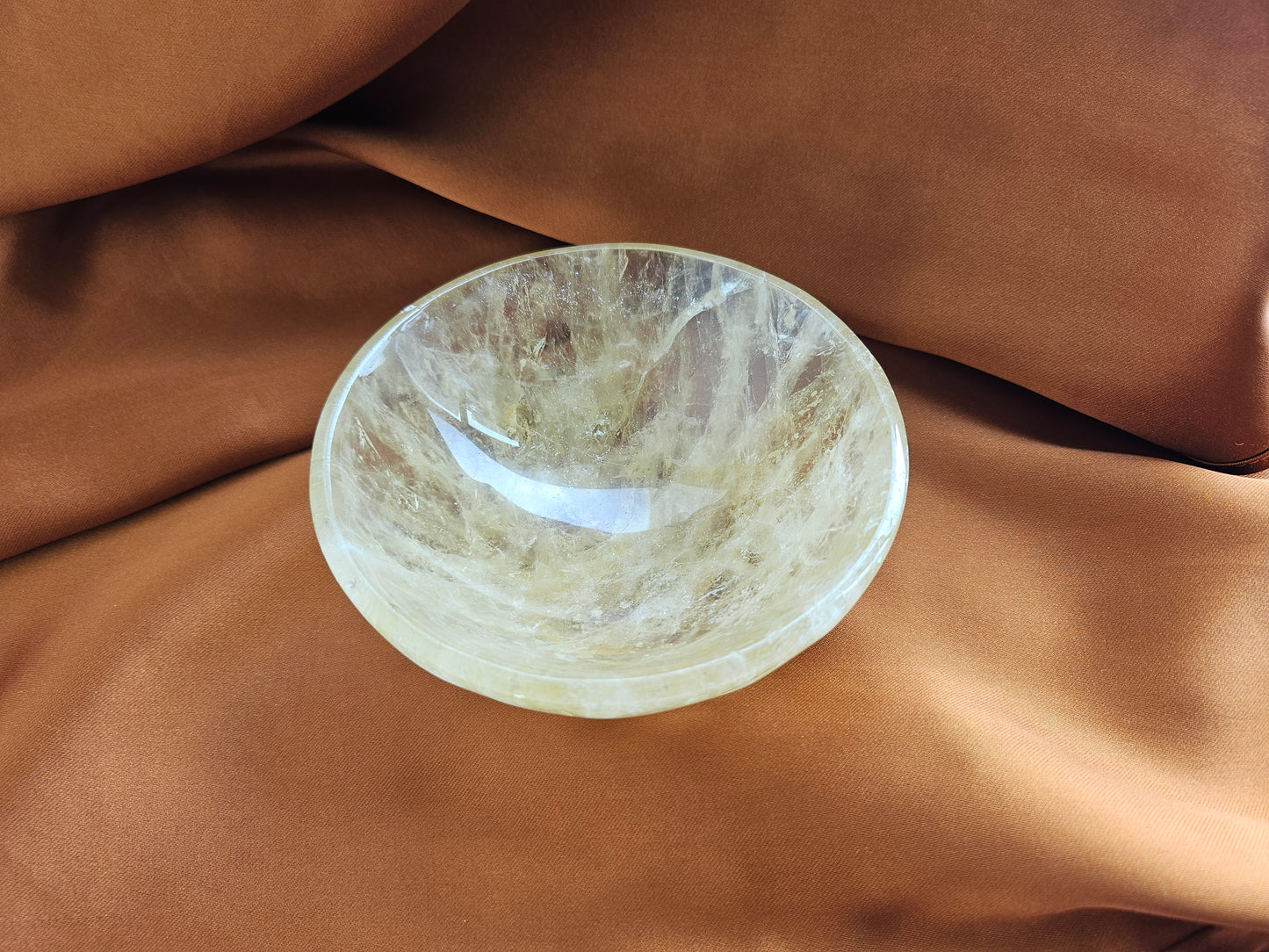 Citrine Crystal Bowl