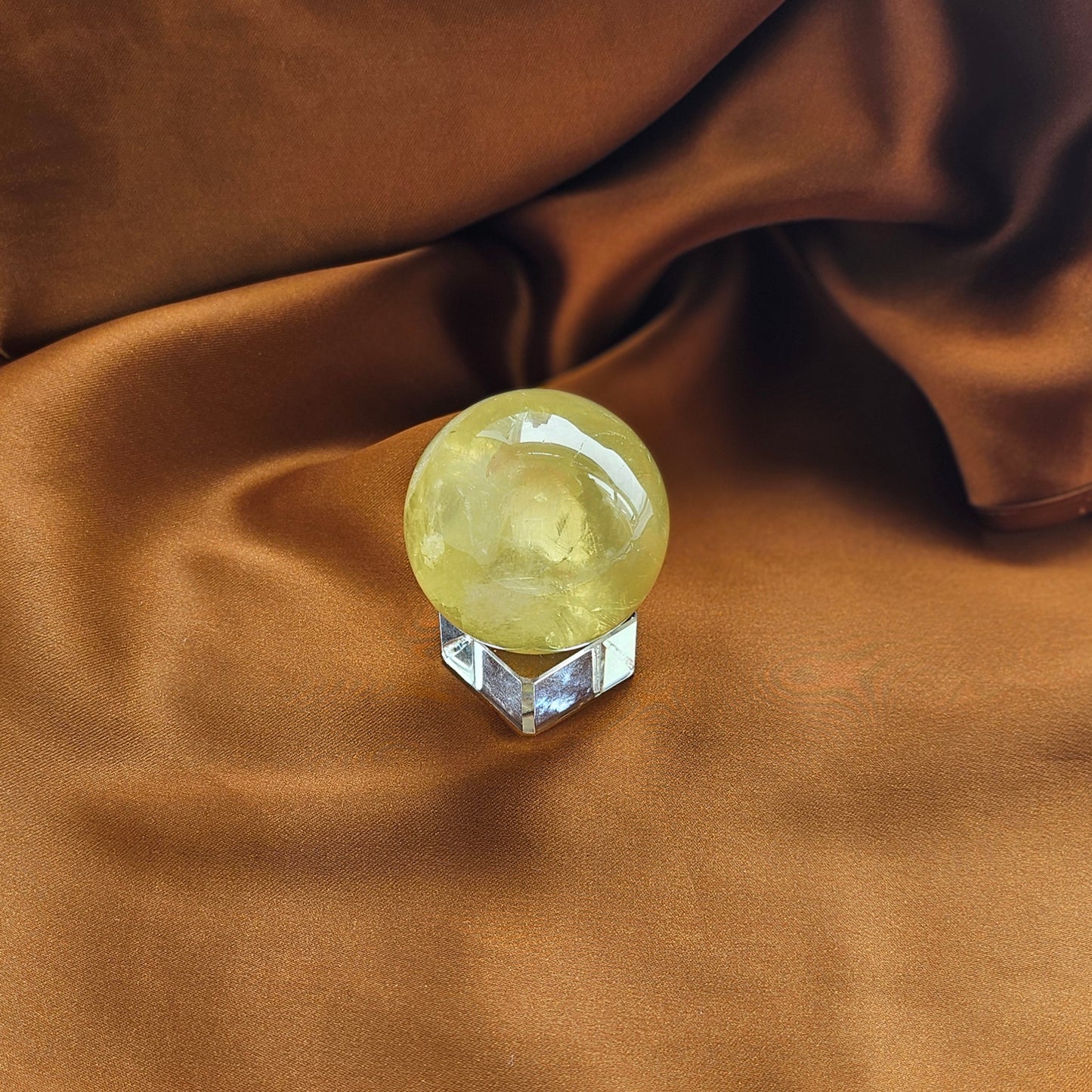 Rainbow Citrine Sphere