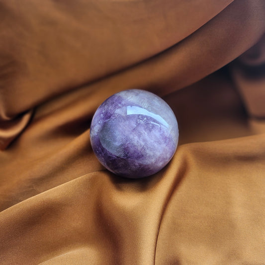 Purple Fluorite Sphere