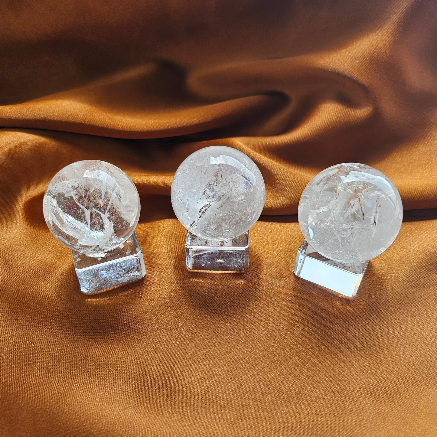 Rainbow Clear Quartz Sphere