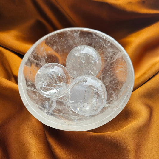 Rainbow Clear Quartz Sphere