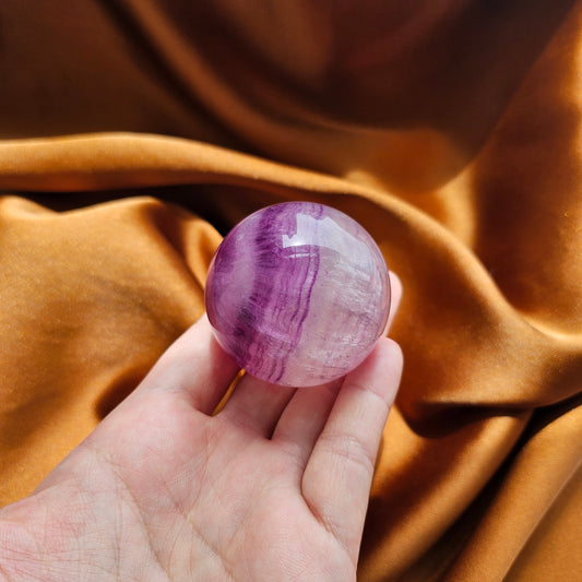 Purple Fluorite Sphere